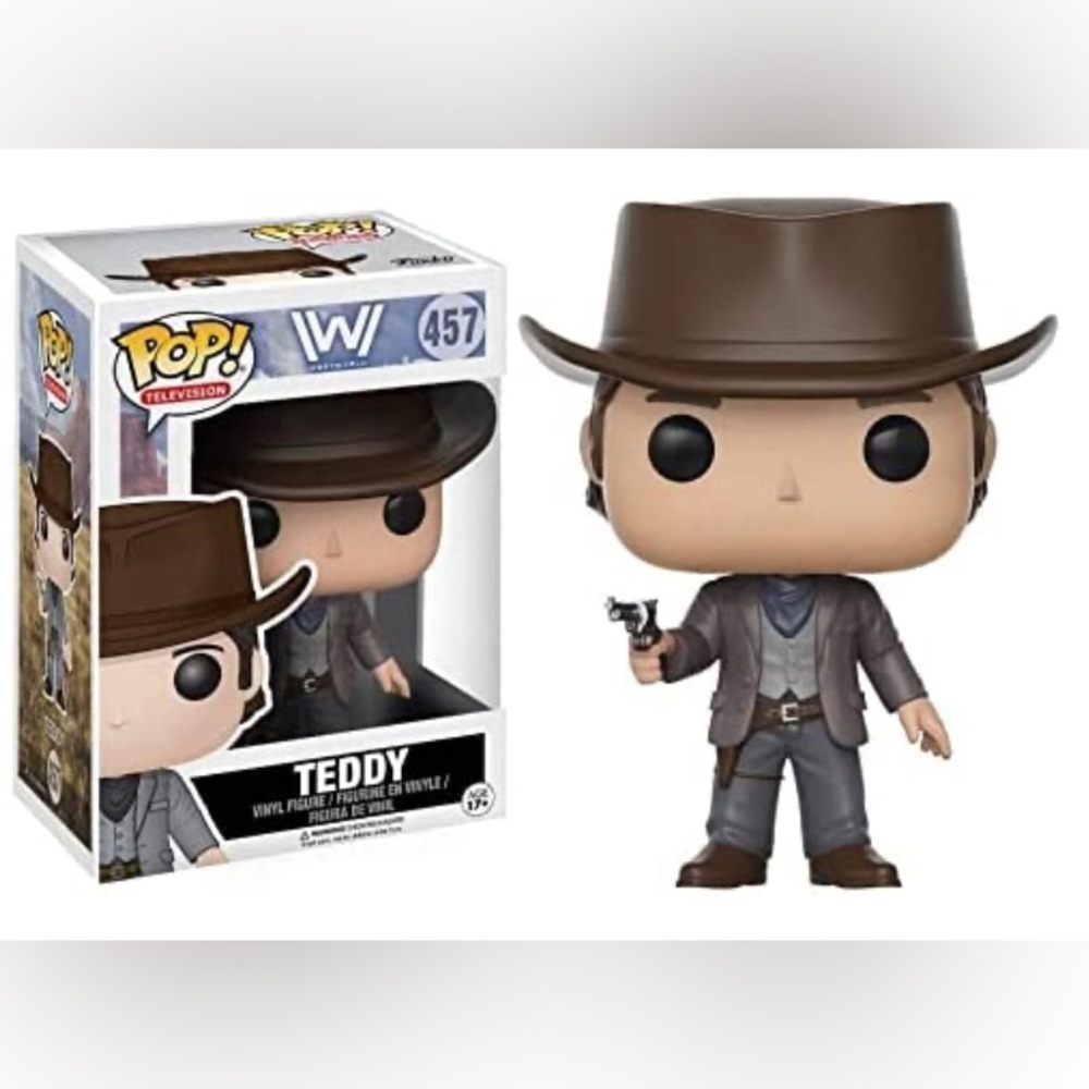 NIB Westworld #457 Teddy Funko Pop